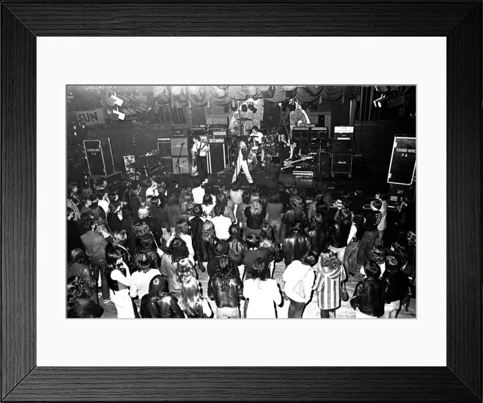 Framed Print : Heavy metal group R & B Spitfires perform at the Newcastle Mayfair during the Sunday Sun Framed Print : Heavy metal group R & B Spitfires perform at the Newcastle Mayfair during the Sunday Sun