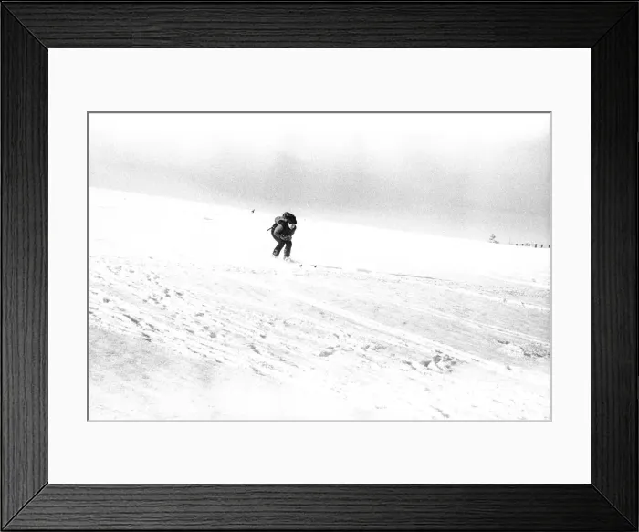 Framed Print : Winter Weather - Snow Scenes 20 February 1986 - Rural scene in Northumberland Framed Print : Winter Weather - Snow Scenes 20 February 1986 - Rural scene in Northumberland