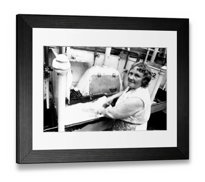 Framed Print : The last remaining corporation wash house on Shipley Street, Byker