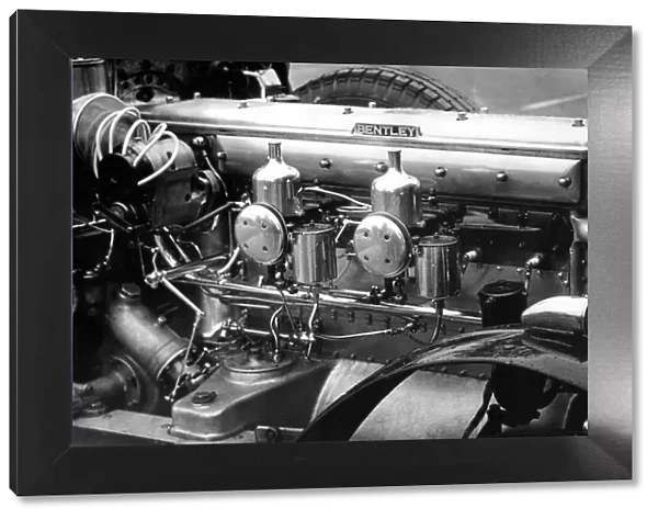 This Bentley 8-litre engine was built in 1930-towards the end of the 'Bentley Era