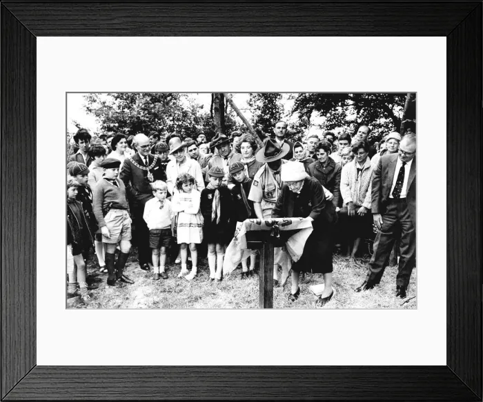 Framed Print : To commemorate the Golden Jubilee of the Wolf Cub section of the Coventry Boy Scouts Framed Print : To commemorate the Golden Jubilee of the Wolf Cub section of the Coventry Boy Scouts