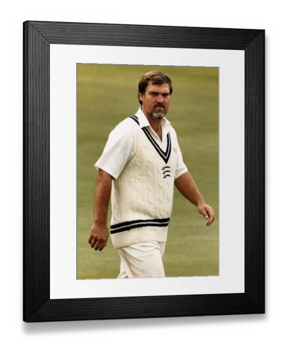 Framed Print : Mike Gatting, Cricketer and Former Captain of the England squad Framed Print : Mike Gatting, Cricketer and Former Captain of the England squad