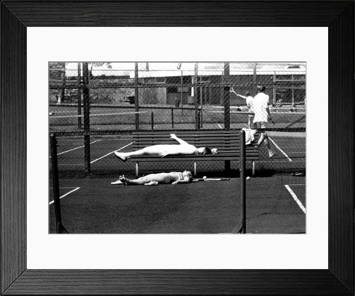 Framed Print : Summer weather scenes June 1970 - People enjoy a rare sunny day sunbathing in Brandling Framed Print : Summer weather scenes June 1970 - People enjoy a rare sunny day sunbathing in Brandling