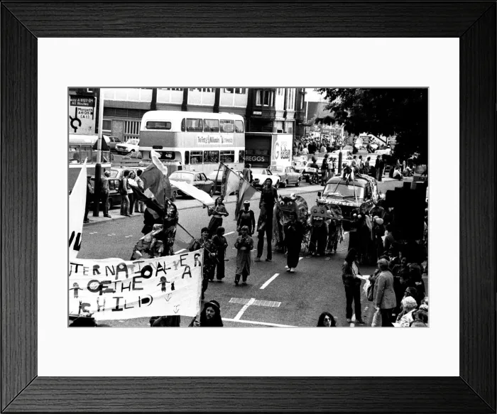 Framed Print : The Lord Mayor of Newcastles parade in the city centre on the 23rd June 1979 Framed Print : The Lord Mayor of Newcastles parade in the city centre on the 23rd June 1979