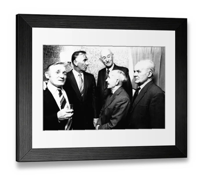 Framed Print : Jackie Milburn officially opened the flats for the elderly at Parkside Court Framed Print : Jackie Milburn officially opened the flats for the elderly at Parkside Court
