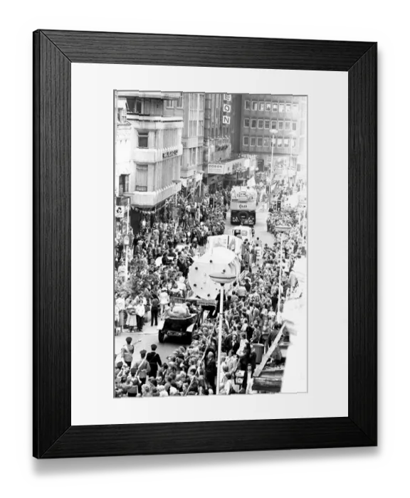 Framed Print : The Lord Mayor of Newcastles parade in the city centre on the 23rd June 1979 Framed Print : The Lord Mayor of Newcastles parade in the city centre on the 23rd June 1979