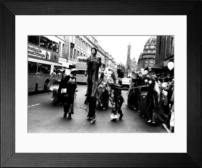 Framed Print : The Lord Mayor of Newcastles parade in the city centre on the 23rd June 1979 Framed Print : The Lord Mayor of Newcastles parade in the city centre on the 23rd June 1979
