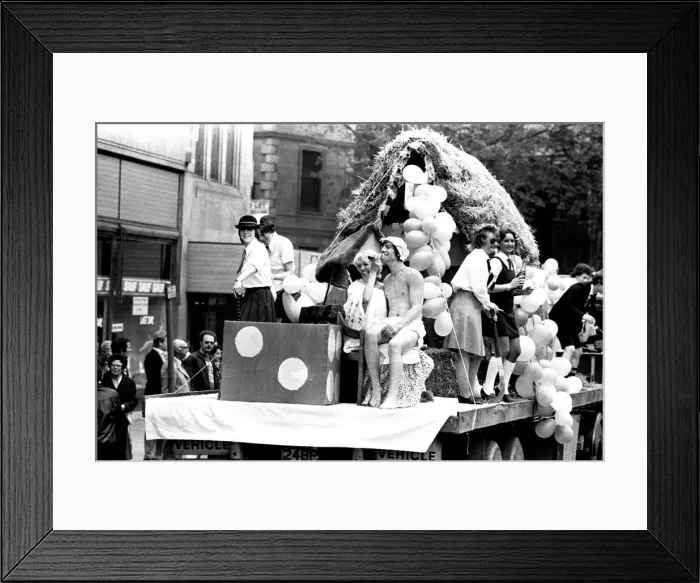 Framed Print : The Lord Mayor of Newcastles parade in the city centre on the 23rd June 1979 Framed Print : The Lord Mayor of Newcastles parade in the city centre on the 23rd June 1979