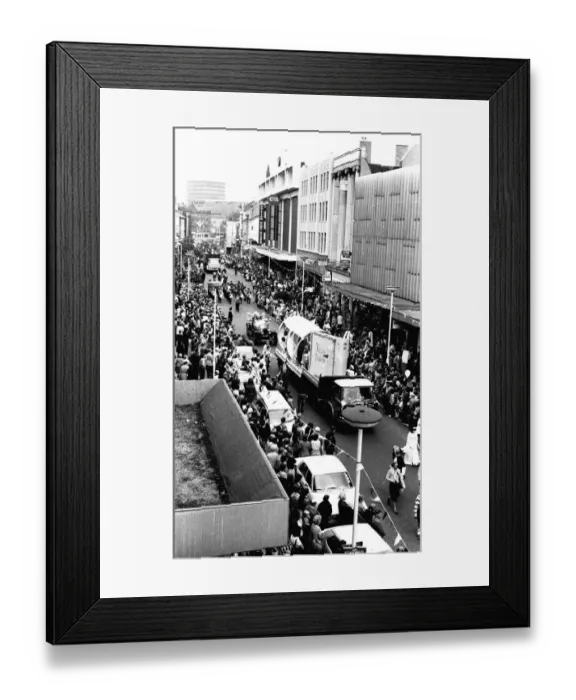 Framed Print : The Lord Mayor of Newcastles parade in the city centre on the 23rd June 1979 Framed Print : The Lord Mayor of Newcastles parade in the city centre on the 23rd June 1979