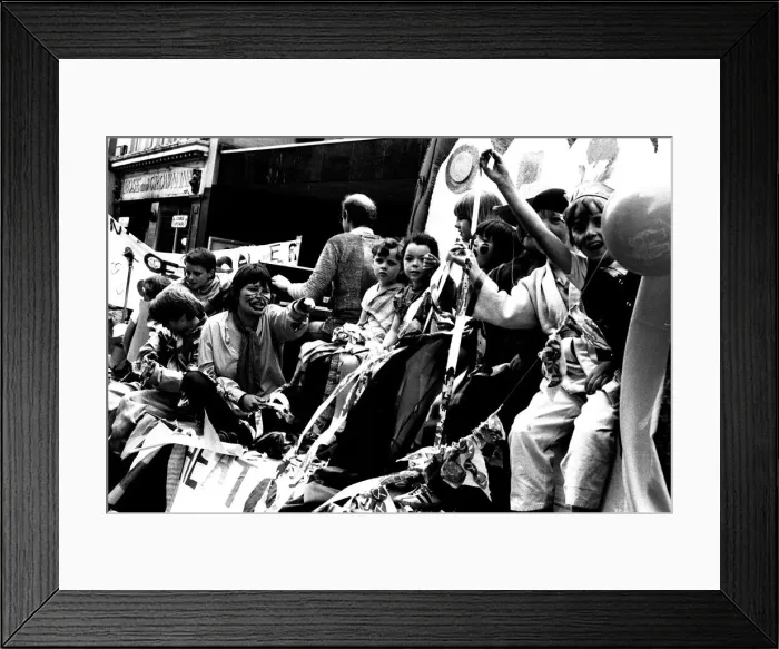 Framed Print : The Lord Mayor of Newcastles parade in the city centre on the 23rd June 1979 Framed Print : The Lord Mayor of Newcastles parade in the city centre on the 23rd June 1979