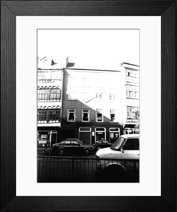 Framed Print : A general picture of Newcastle Quayside featuring Bessie Surtees house, Sandhill Framed Print : A general picture of Newcastle Quayside featuring Bessie Surtees house, Sandhill