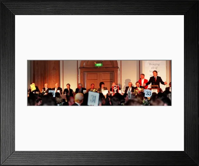 Framed Print : Tony Blair, April 1999, speaking at the newspaper press fund lunch Glasgow Framed Print : Tony Blair, April 1999, speaking at the newspaper press fund lunch Glasgow