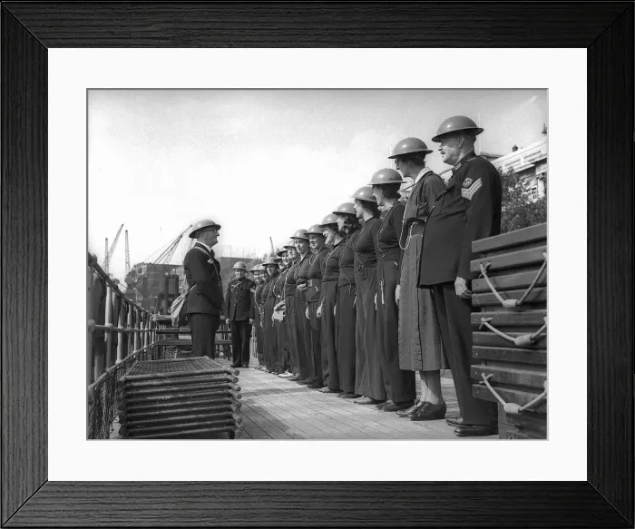 Framed Print : River emergency service at outbreak of WW2 September 1939 Framed Print : River emergency service at outbreak of WW2 September 1939