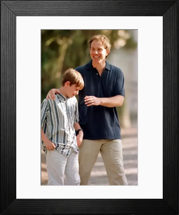 Framed Print : Blair Family Holiday 1998 Tuscany Italy. Nicholas Blair