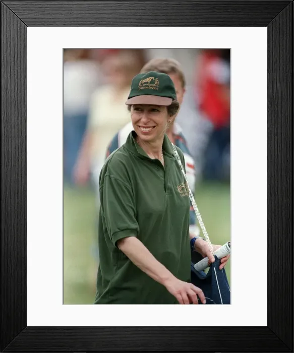 Framed Print : Princess Anne August 98 At horse trials at her Gatcombe Park home Framed Print : Princess Anne August 98 At horse trials at her Gatcombe Park home