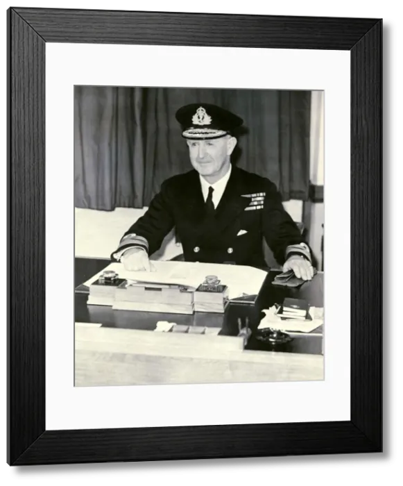 Framed Print : Admiral of the fleet Lord Cunningham WW2 Admiral Framed Print : Admiral of the fleet Lord Cunningham WW2 Admiral