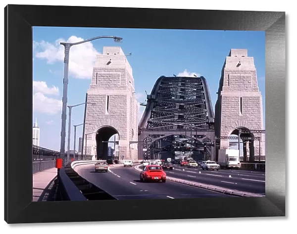 Sydney Harbour Bridge N. S. W. in Australia