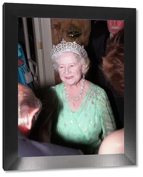 Queen Mother Birthdays - August 1990 On her 90th Birthday Gala at Palladium