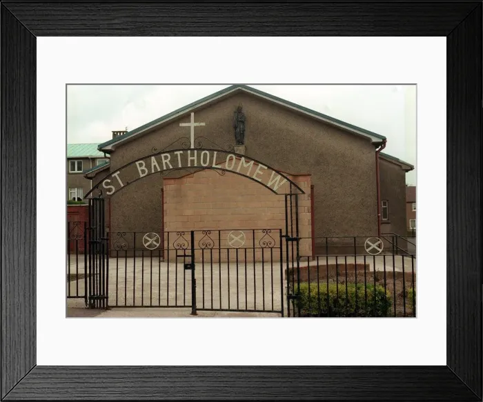 Framed Print : St Bartholomews Roman Catholic Church April 1998 Framed Print : St Bartholomews Roman Catholic Church April 1998