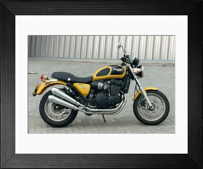 Framed Print : Truimph thunderbird motorbike May 1998 Framed Print : Truimph thunderbird motorbike May 1998