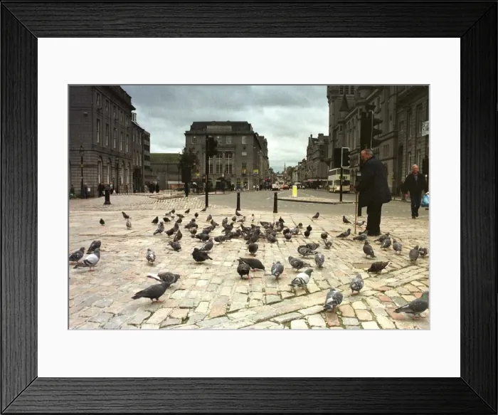 Framed Print : Aberdeen City Centre October 1999 Framed Print : Aberdeen City Centre October 1999
