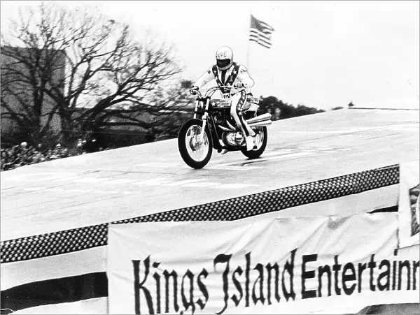 Evel Kneivel American Dare Devil stunt man