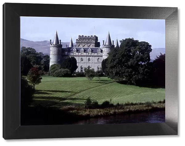 Inveraray Castle which is the home of the Duke of Argyll