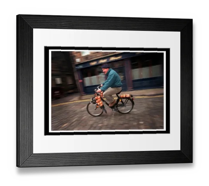 Framed Print : Trevor Walls May 1999 riding a Velo Solex motorcycle Framed Print : Trevor Walls May 1999 riding a Velo Solex motorcycle