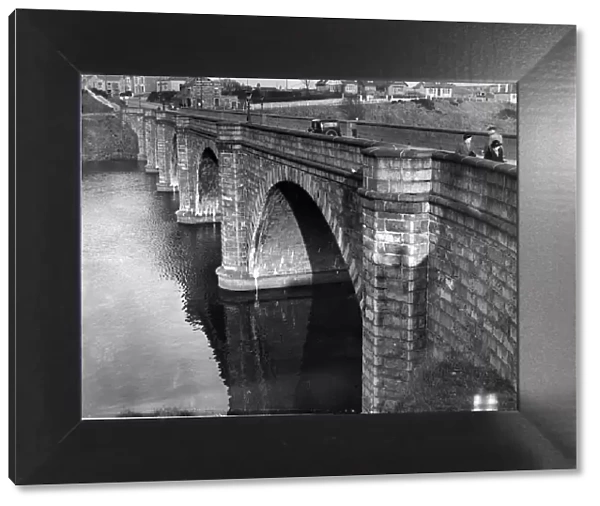 Bridge of Don Aberdeen February 1937 River Don Aberdeenshire