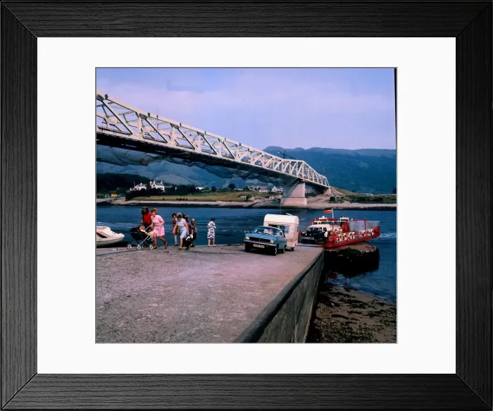 Framed Print : Ballachulish Bridge and Ferry Framed Print : Ballachulish Bridge and Ferry