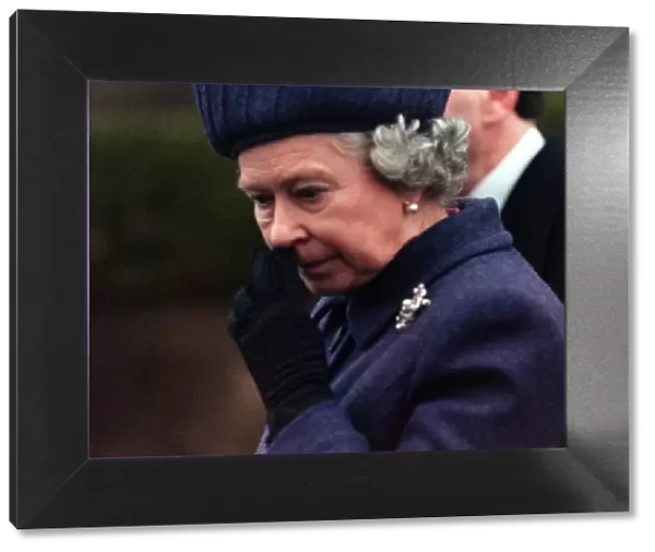 Queen Elizabeth II Her Royal Highness visits Dunblane March 17
