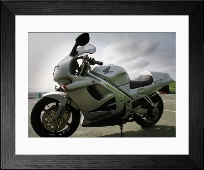 Framed Print : Honda VRF 750cc motorbike August 1997 Framed Print : Honda VRF 750cc motorbike August 1997