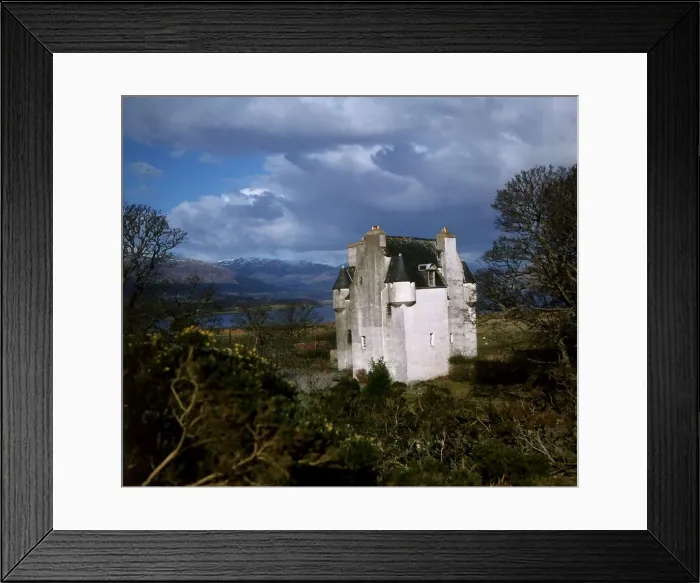 Framed Print : Barcaldine Castle Argyll Scotland 1981 Framed Print : Barcaldine Castle Argyll Scotland 1981