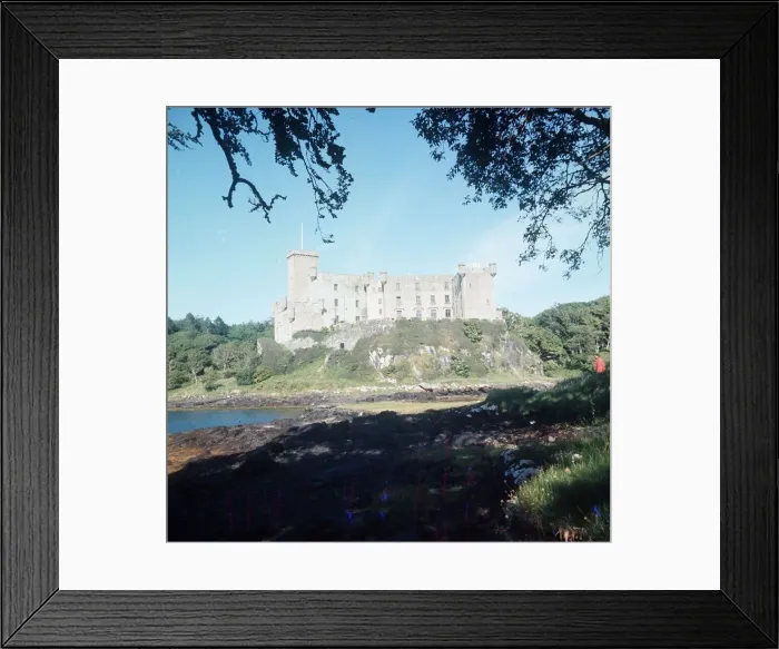 Framed Print : Dunvegan Castle Skye Scotland circa 1970 Framed Print : Dunvegan Castle Skye Scotland circa 1970