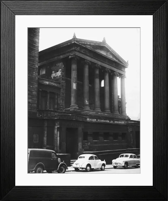 Framed Print : St Vincent Street Church front Victorian Glasgow street scene Glasgow Association of Framed Print : St Vincent Street Church front Victorian Glasgow street scene Glasgow Association of