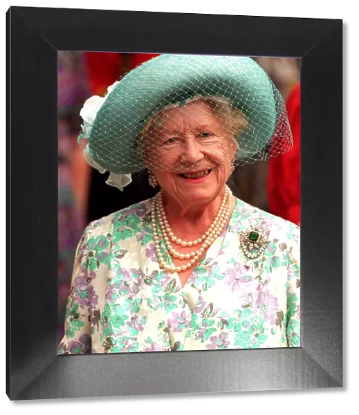 Queen Mother celebrating her 94th birthday in August 1994