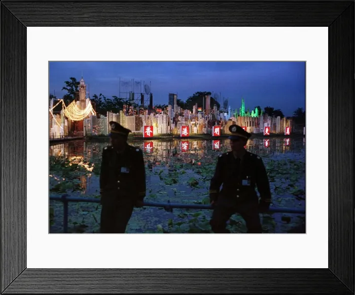 Framed Print : Chinese lanterns