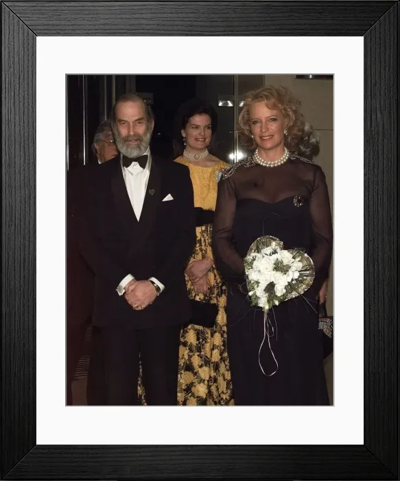Framed Print : Prince and Princess Michael Of Kent January 1999 arriving together at LWT studios Framed Print : Prince and Princess Michael Of Kent January 1999 arriving together at LWT studios