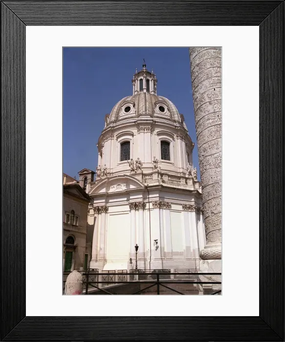 Framed Print : Church in the centre of Rome Framed Print : Church in the centre of Rome