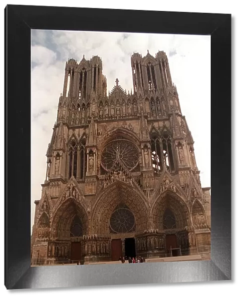 France Reims Rheims Cathedral