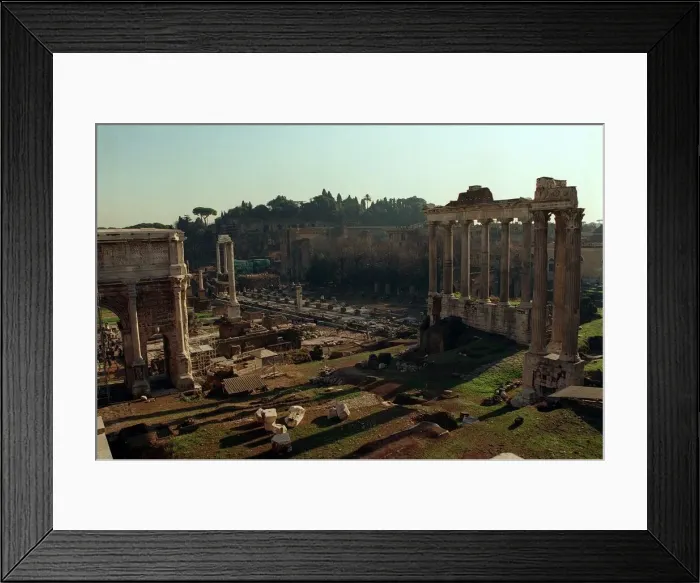 Framed Print : Italy Rome Foro Romano Roman Forum Framed Print : Italy Rome Foro Romano Roman Forum