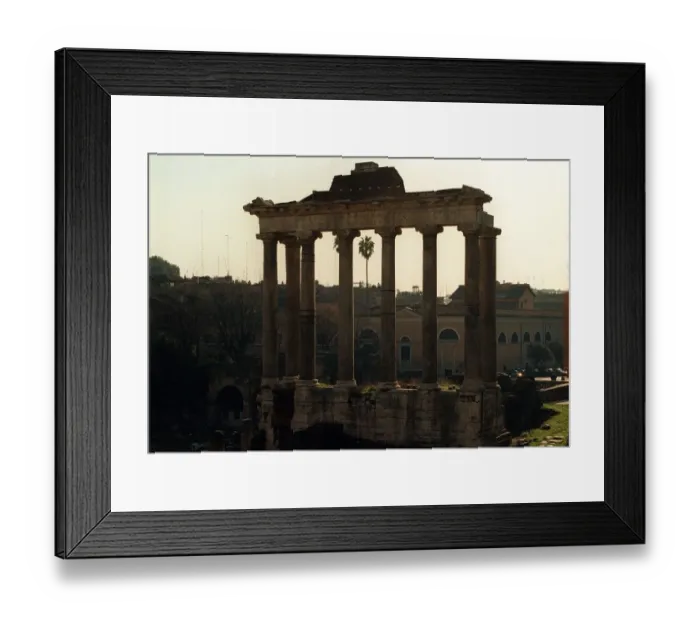 Framed Print : Italy Rome Foro Romano Roman Forum