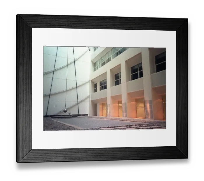 Framed Print : Interior of MI5 building in Millbank London 1993