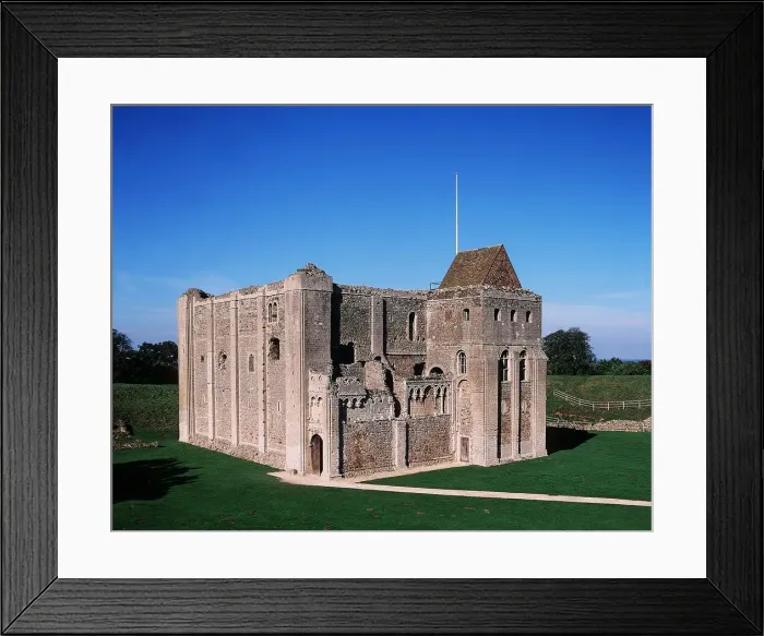 Framed Print : Castle Rising Norfolk circa 1995 Framed Print : Castle Rising Norfolk circa 1995