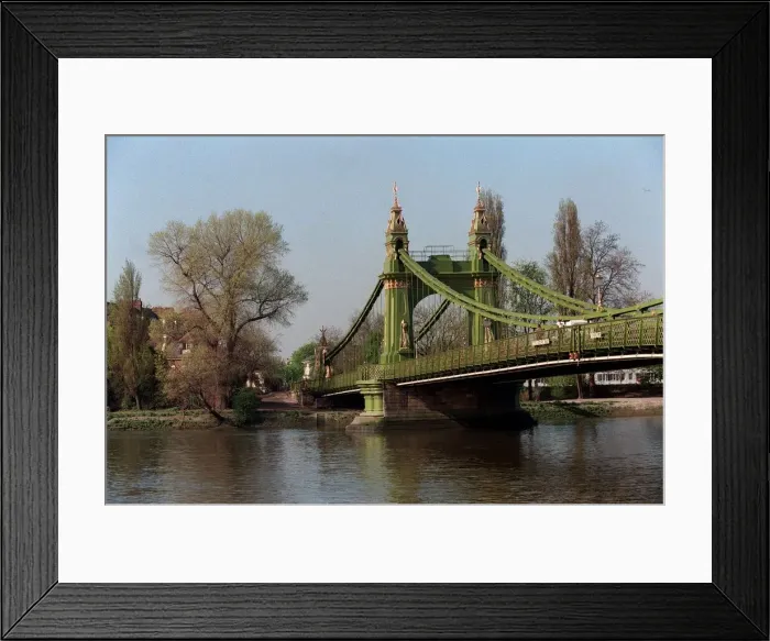 Framed Print : Hamersmith Bridge