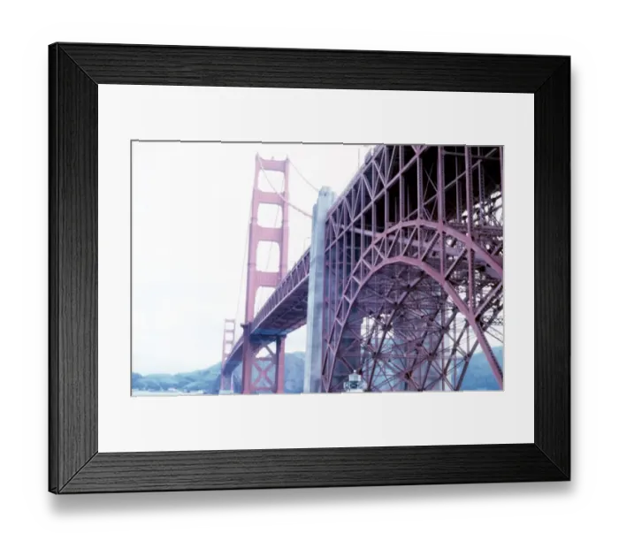 Framed Print : Golden Gate Bridge San Francisco California USA I