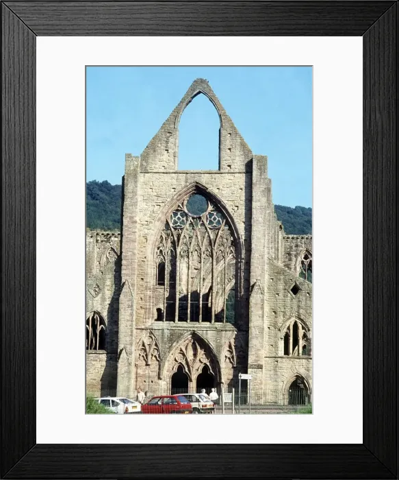 Framed Print : Wye Valley Tintern circa 1990 Framed Print : Wye Valley Tintern circa 1990