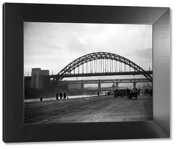 Tyne Bridges, Newcastle The high level road bridge