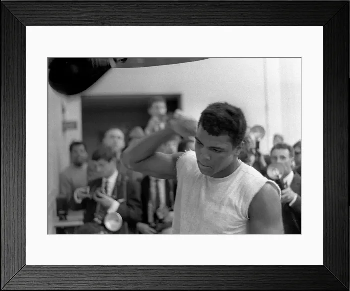 Framed Print : American world champion heavyweight boxer Muhammad Ali, formerly known as Cassius Clay Framed Print : American world champion heavyweight boxer Muhammad Ali, formerly known as Cassius Clay