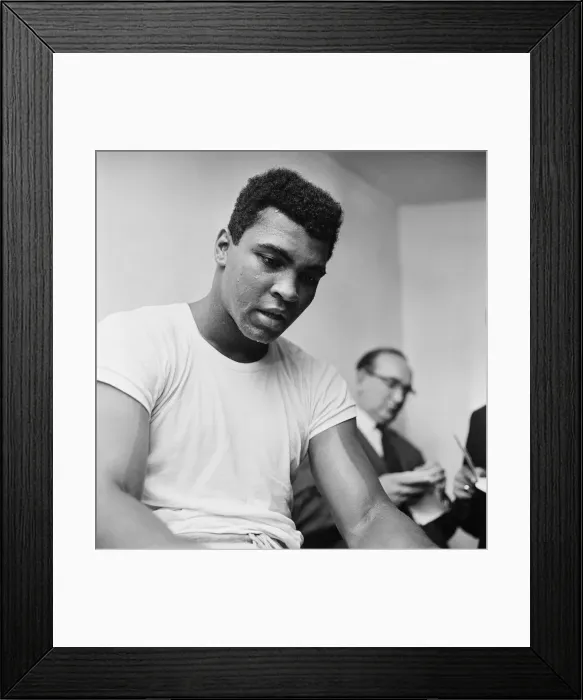 Framed Print : Cassius Clay later to become Muhammad Ali, August 1966 In training Framed Print : Cassius Clay later to become Muhammad Ali, August 1966 In training